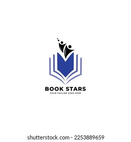 Education logo icon design,book,global,start,people vector illustration.
