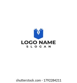 Education logo icon and Graduation logo 