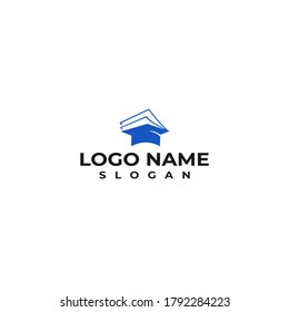 Education logo icon and Graduation logo 