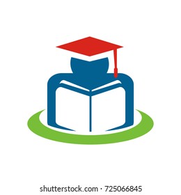 Education logo icon package template set design vector