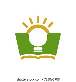 Education logo icon package template set design vector