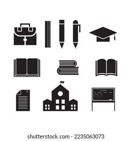Education Logo icon Template vector illustration design