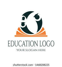 Education logo. education icon, university sign or symbol. vector illustration element