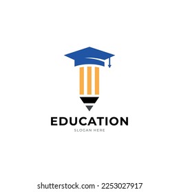 Education logo icon vector template.