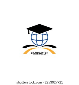 Plantilla vectorial de icono del logotipo educativo.