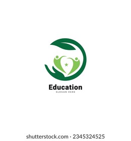Education logo icon vector template