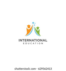 education logo icon vector template