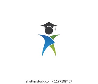 Education logo illustration