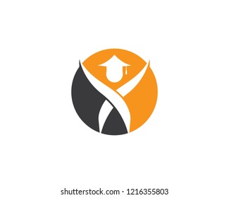 Education logo illustration