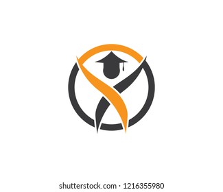 Education logo illustration