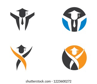 Education logo illustration