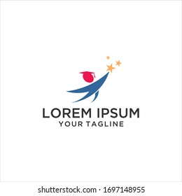 Education Logo. Institutional and educational vector logo design.