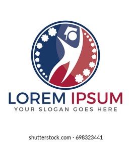 Education Logo. Institutional and educational vector logo design.