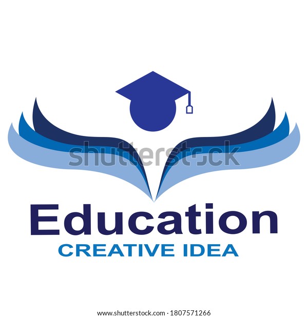 Education Logo School Icon Vector Design Stock Vector Royalty Free