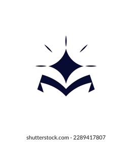 logotipo educativo para escuelas logotipo sencillo icono escolar a1