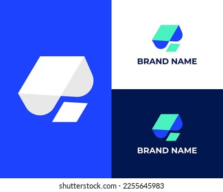 Education Logo sign Letter M Template