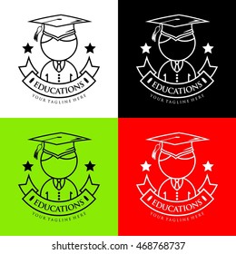 Education logo template