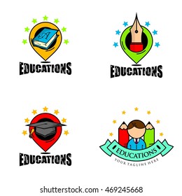 Education logo template
