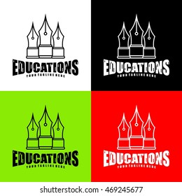 Education logo template