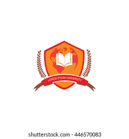 Education Logo Template, badge and shield