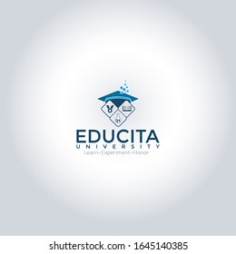 Vorlage für Logos zum Thema Bildung mit Büchern usw.