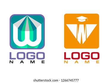 Education Logo template. Education Book Logo Sign Symbol Icon