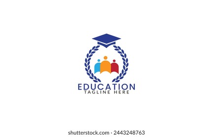 Education logo template design concept,