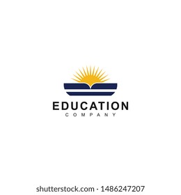 education logo template design vector