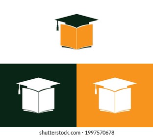 education logo template. Distance learning vector design