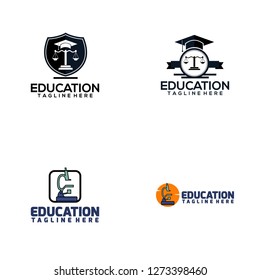 Education Logo Template for University and School