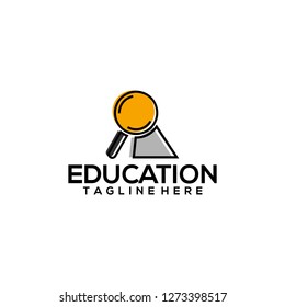 Education Logo Template for University and School