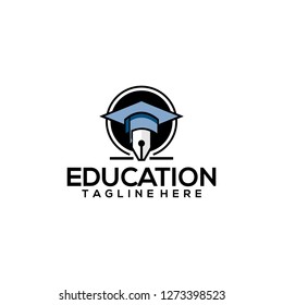 Education Logo Template for University and School