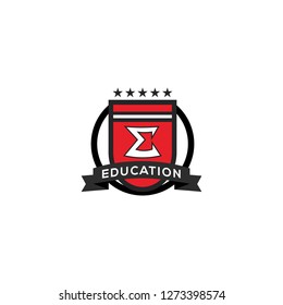 Education Logo Template for University and School