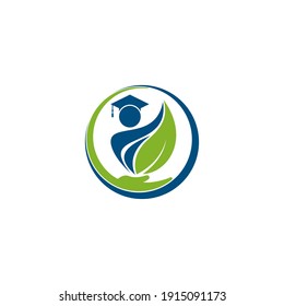 Education logo template. Vector Eps10