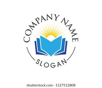Education Logo Template vector icon illustration design