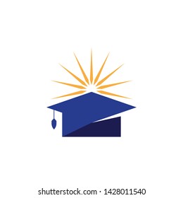 Education Logo Template vector icon illustration design
