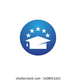 Education Logo Template vector icon illustration design