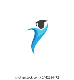 Education logo template vector icon