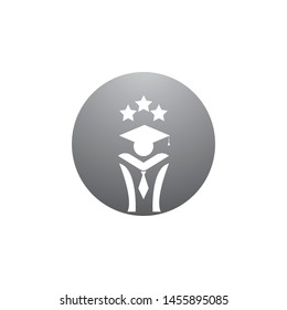 Education logo template. vector icon design