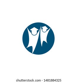 Education logo template vector icon