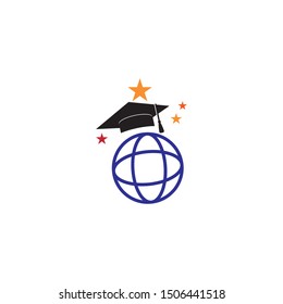 Education Logo Template vector icon illustration design