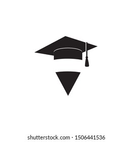 Education Logo Template vector icon illustration design