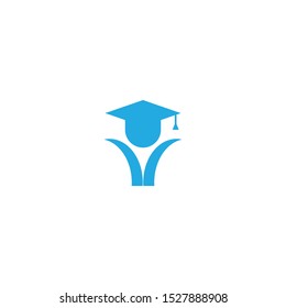 Education logo template vector icon design