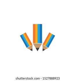 Education logo template vector icon design