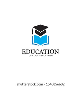 Education Logo Template vector icon illustration design
