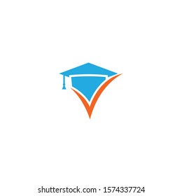 Education logo template vector icon design