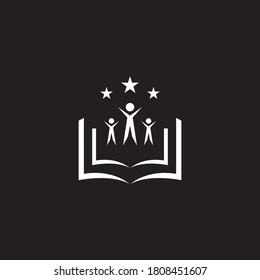 Education logo template vector icon design