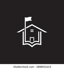 Education logo template vector icon design