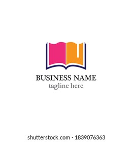 Education logo template vector icon design