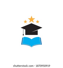 Education Logo Template vector icon illustration design